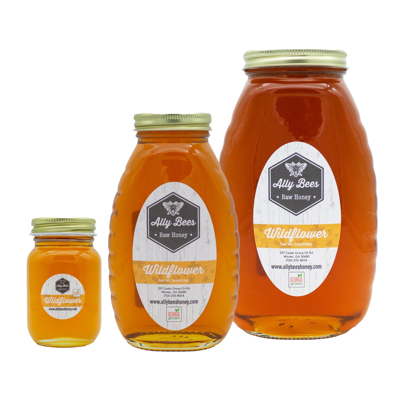 Wildflower Honey - Glass Jar